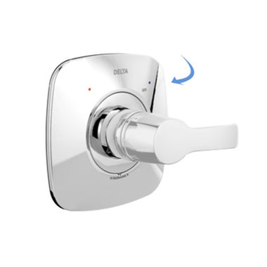 Click here to see Delta RP78721 Delta RP78721 Tesla Shower Escutcheon, 17 Series, Chrome