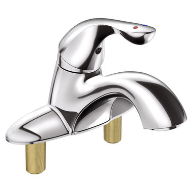 Click here to see Delta 505LF Delta 505LF Classic Single Handle Centerset Bathroom Faucet, Chrome 