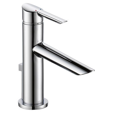 Click here to see Delta 561-TP-DST Delta 561-TP-DST Compel Single Handle Bathroom Faucet, 1.2 GPM, Lever Handle, Tract-Pack Model, Chrome