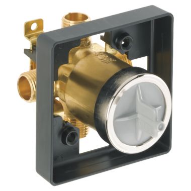 Click here to see Delta R10000-UNWS-3 Delta R10000-UNWS-3 MultiChoice Universal Tub/Shower Rough-In Valve w/ Stops, 1/2