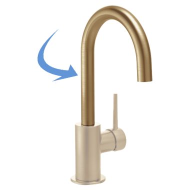 Click here to see Delta RP77706CZ Delta RP77706CZ Spout Assembly, Champagne Bronze