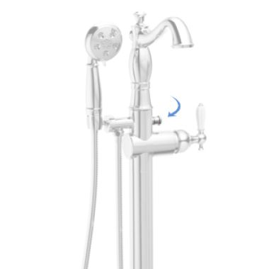 Click here to see Delta RP78368 Delta RP78368 Diverter Finial for T4797-FL-LHP Tub-Filler Trim, Chrome