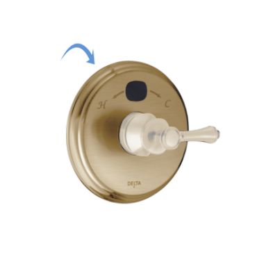 Click here to see Delta RP78573CZ Delta RP78573CZ Round-Shaped Valve Escutcheon, Champagne Bronze