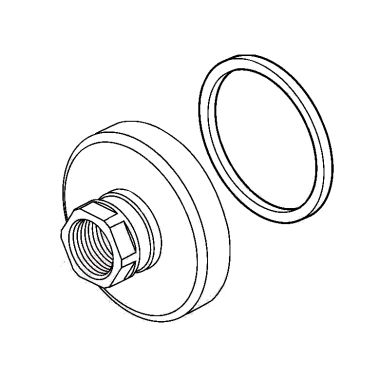 Click here to see Delta RP79434 Delta RP79434 COMPEL Handle Flanges and Gaskets - Chrome