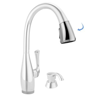 Click here to see Delta RP79533 Delta Dominic Wand Assembly, Chrome - RP79533 