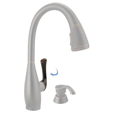 Click here to see Delta RP79534RB Delta RP79534RB DOMINIC Handle Kit - Venetian Bronze