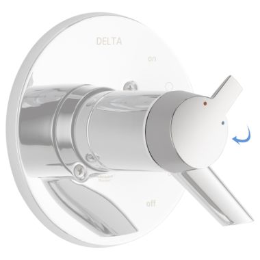 Click here to see Delta RP79577 Delta RP79577 COMPEL Temperature Knob and Cover 17T Series - Chrome