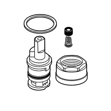 Click here to see Delta RP79755 Delta RP79755 FOUNDATIONS Stem Unit Assembly Kit