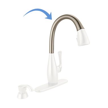 Click here to see Delta RP80227SP Delta RP80227SP DOMINIC Spout Kitchen Assembly - SpotShield Stainless