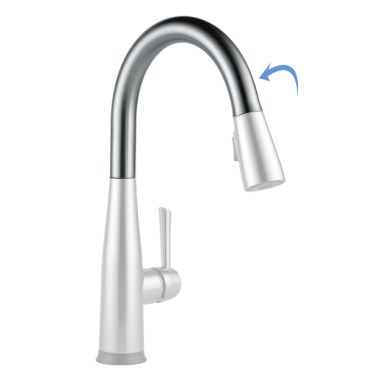 Click here to see Delta RP80520AR Delta Essa Kitchen Spout Assembly, Arctic Stainless - RP80520AR