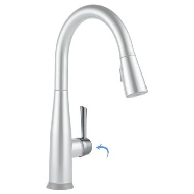 Click here to see Delta RP80525AR Delta Essa Faucet Handle, ADA, Arctic Stainless - RP80525AR