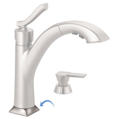 Click here to see Delta RP81302SP Delta RP81302SP Single Hole Escutcheon and Gasket - Spotshield Stainless