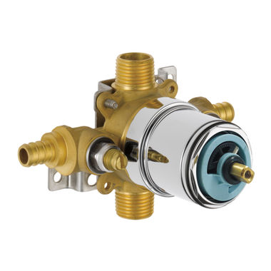 Click here to see Peerless PTR188700-PXWS Peerless PTR188700-PXWS Pressure Balance Tub/Shower Rough-In Valve w/ Stops, 1/2