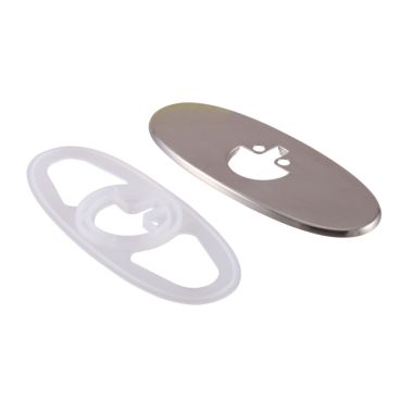 Click here to see Peerless RP79825BN Peerless RP79825BN Escutcheon and Base Plate - Brushed Nickel