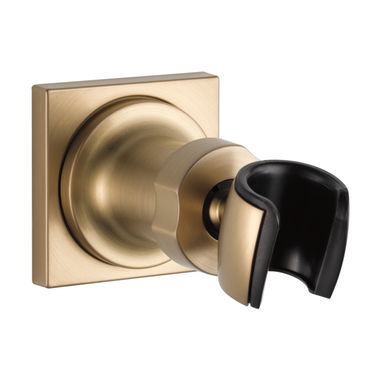 Click here to see Delta U4010-CZ-PK Delta Universal Adjustable Wall Mount For Hand Shower, Champagne Bronze - U4010-CZ-PK