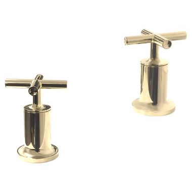Click here to see Kohler T14429-3-AF Kohler K-T14429-3-AF Purist French Gold Bath-Or-Deck-Mt Valve Trim W/Handles