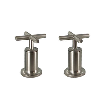 Click here to see Kohler T14429-3-BN Kohler K-T14429-3-BN Purist Brushed Nickel Bath-Or-Deck-Mt Valve Trim W/Handles