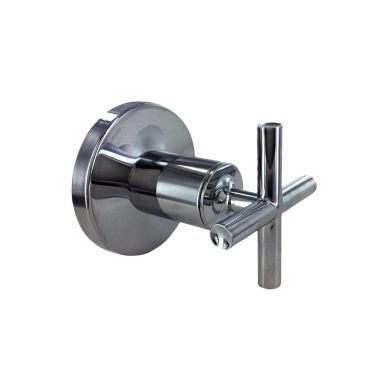 Click here to see Kohler T14491-3-CP Kohler Purist MasterShower Transfer Valve Trim, Cross Handle, Polished Chrome - K-T14491-3-CP