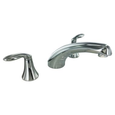 Click here to see Kohler T15290-4-CP Kohler Coralais Deck-Mount Bath Faucet Trim with 8-Inch Non-Diverter Spout Reach and Lever Handles, Polished Chrome Finish, Deck-Mounted Installation - K-T15290-4-CP
