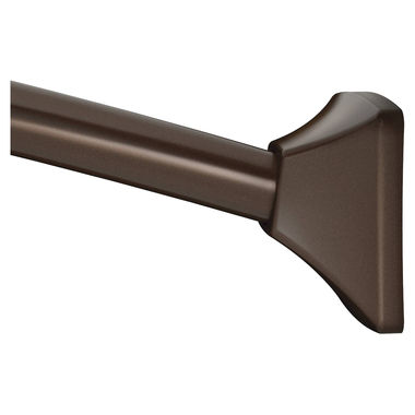 Click here to see MOEN INCORPORATED CSR2164OWB Moen  Adjustable Curved Shower Rod, Old-World Bronze (CSR2164OWB)