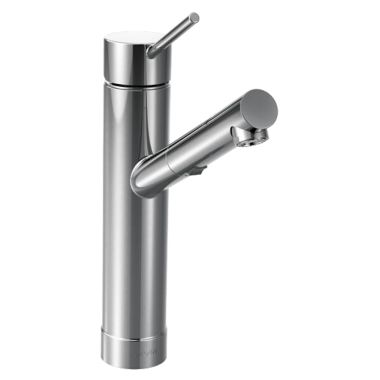 Click here to see Moen 7626C Moen 7626C Chrome Low-Arc Pull-Out Kitchen Faucet