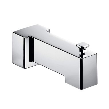 Click here to see Moen S3894 Moen 90 Degree Wall Mounted Chrome Diverting Tub Spout, 1/2-inch Connection Size, Slip Fit - S3894