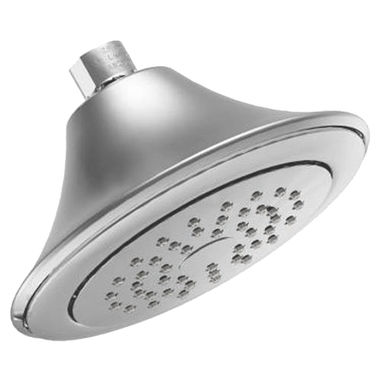 Click here to see Moen S6335EP15 Moen Rothbury 6-1/2in Single-Spray Function Shower Head, Eco-Performance Showerhead, 1.5 GPM, Full Spray, WaterSense Certified, Chrome - S6335EP15