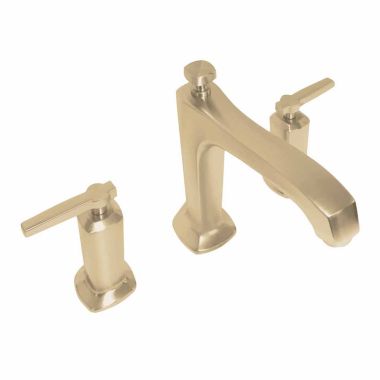 Click here to see Kohler T16236-4-AF Kohler Margaux Roman Tub Faucet Trim with Diverter, 8-9/16-Inch Spout Reach, Lever Handles, French Gold, Deck-Mounted - K-T16236-4-AF