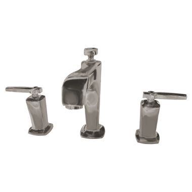 Click here to see Kohler T16237-4-BN Kohler Margaux Roman Tub Faucet Trim, 8-9/16-Inch Spout Reach, Lever Handles, Brushed Nickel Finish, Deck-Mounted - K-T16237-4-BN