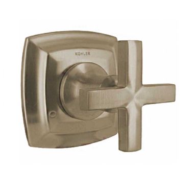 Click here to see Kohler T16242-3-BV Kohler Margaux Transfer Valve Trim, Cross Handle - Vibrant Brushed Bronze (K-T16242-3-BV)