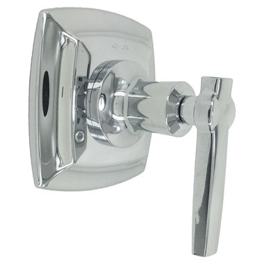 Click here to see Kohler T16242-4-CP Kohler Margaux MasterShower Transfer Valve Trim, Lever Handle, Polished Chrome - K-T16242-4-CP