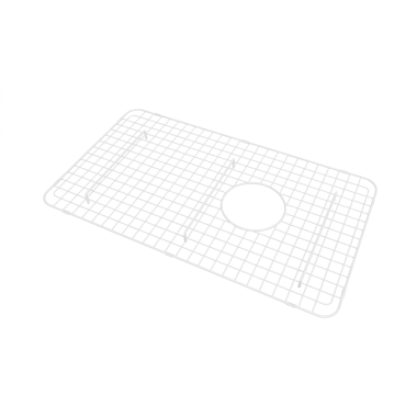 Click here to see Rohl WSG6307WH Rohl Wire Sink Grid For 6307 Kitchen Sink, White - WSG6307WH
