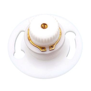 Click here to see Rohl 2303-0347 ROHL Intermediate Handle Assembly, with Metal Ring, Escutcheons Faceplate Part - 2303-0347
