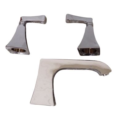 Click here to see Kohler T469-4V-CP Kohler Memoirs Stately Roman Tub Faucet Trim, Lever Handles, Polished Chrome - K-T469-4V-CP