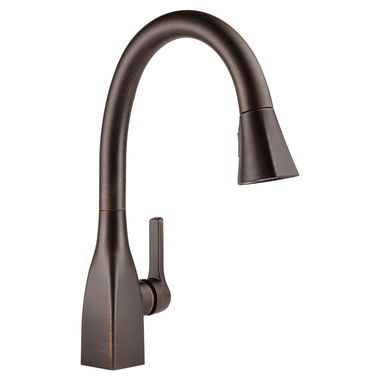 Click here to see Delta 9183-RB-DST Delta Mateo Single-Handle Pull-Down Kitchen Faucet, Venetian Bronze - 9183-RB-DST