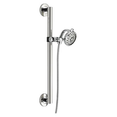 Click here to see Delta 51400 Delta 51400 Chrome Shower With Slide Bar