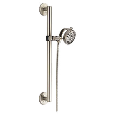 Click here to see Delta 51400-SS Delta 51400-SS Stainless Shower With Slide Bar