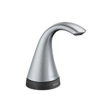 Click here to see Delta 72055T-AR Delta 72055T-AR Transitional Soap Dispenser w/ Touch2O.xt, Arctic Stainless