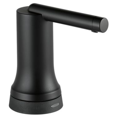 Click here to see Delta 72065T-BL Delta 72065T-BL Matte Black Contemporary Touch Soap Dispenser