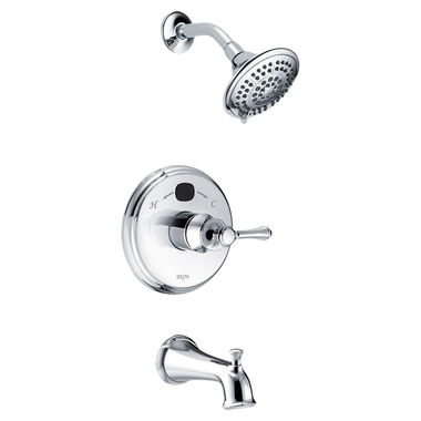 Click here to see Delta 144984-SST2O Delta 144984-SST2O Stainless Temp2O Tub/Shower Trim