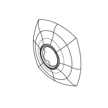 Click here to see Delta RP82491SS Delta Shower Flange for Tolva Monitor 14 Series Tub & Shower Trim, Stainless - RP82491SS