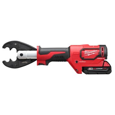 Click here to see Milwaukee 2678-22O Milwaukee 2678-22O M18 Force Logic 6T Utility Crimping Kit with D3 Grooves and Fixed O Die