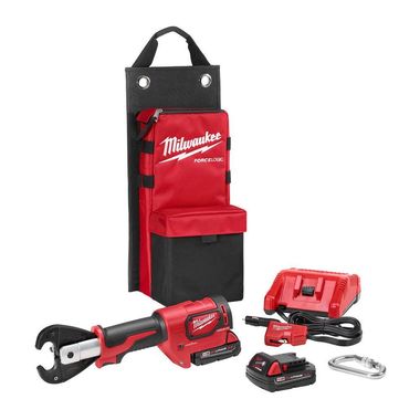 Click here to see Milwaukee 2678-22 Milwaukee 2678-22 M18 Force Logic 6T Utility Crimping Kit with D3 Grooves 