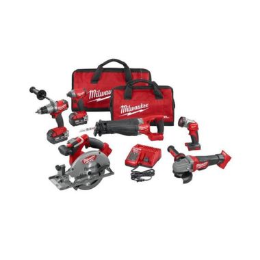 Click here to see Milwaukee 2896-26 Milwaukee 2896-26 M18 FUEL 6-Tool Combo Kit