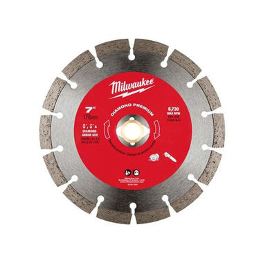 Click here to see Milwaukee 49-93-7020 Milwaukee 49-93-7020 Diamond Premium Segmented Blade, 7