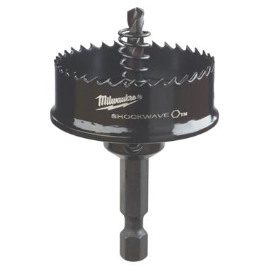 Click here to see Milwaukee 49-56-9835 Milwaukee 49-56-9835 Thin Wall Hole Saw, 1-1/2 in Dia, 1/4 in Hexagonal, High Speed Steel