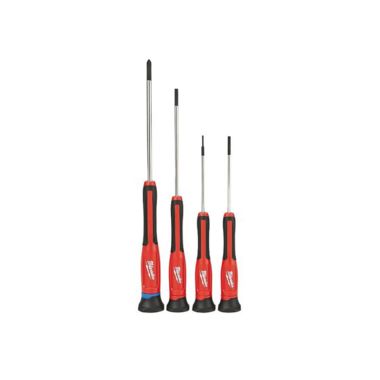 Click here to see Milwaukee 48-22-2604 Milwaukee 48-22-2604 4pcs Precision Screwdriver Set
