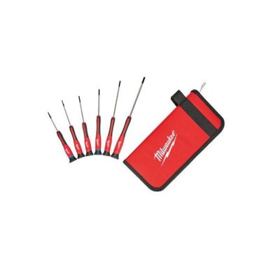 Click here to see Milwaukee 48-22-2606 Milwaukee 48-22-2606 6pcs Precision Screwdriver Set