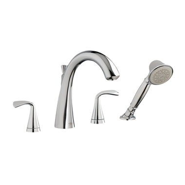 Click here to see American Standard 7186.901.002 American Standard 7186901.002 Chrome Fluent Tub Filler with Shower