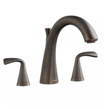 Click here to see American Standard 7186.900.224 American Standard Fluent Two-Handle Oil Rubbed Bronze Deck-Mount Tub Filler, Metal Lever Handles, Brass, ADA Compliant - 7186900.224